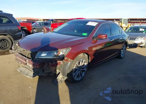 2015 Honda Accord Sport z USA, uszkodzony, nr VIN 1HGCR2F50FA213228